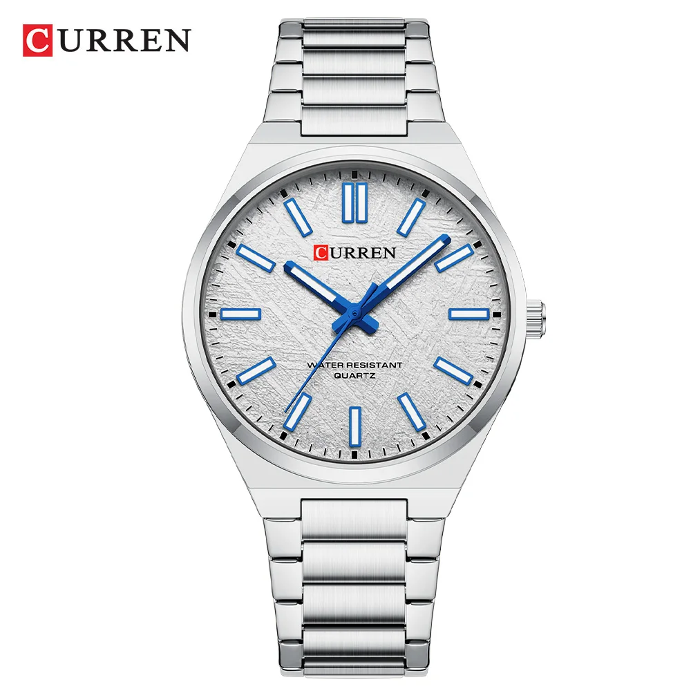 CURREN Fashion Men's Calendar Quartz Watch Luxury Men Business Watches For Mens Clock Reloj Hombre（Without Box）