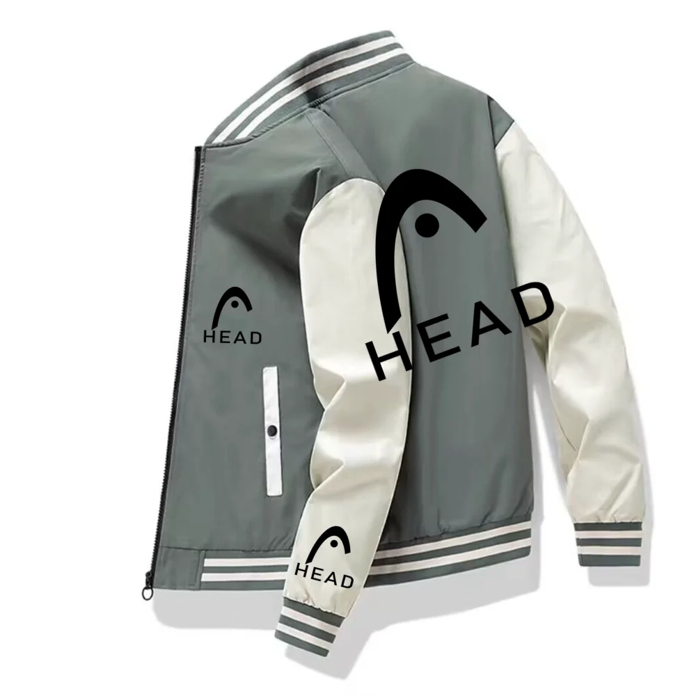 S-XXL Spring and Autumn New Men's Windproof Zipper Jacket Casual High Quality Baseball Stand Collar Outdoor Sports Jacket
