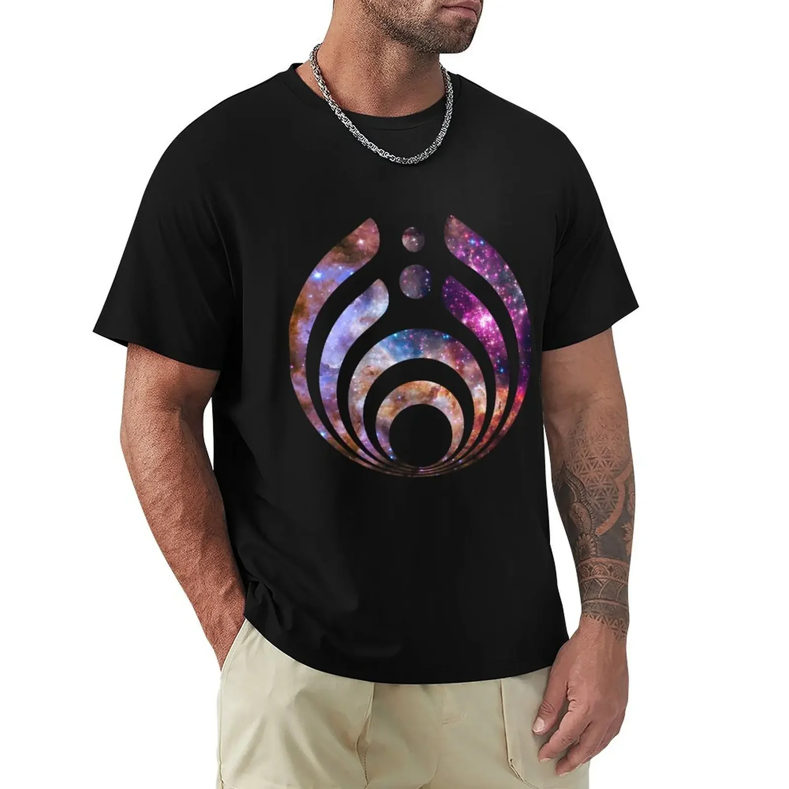 Bassnectar Galaxy T-Shirt essential t shirt summer tops shirts men graphic