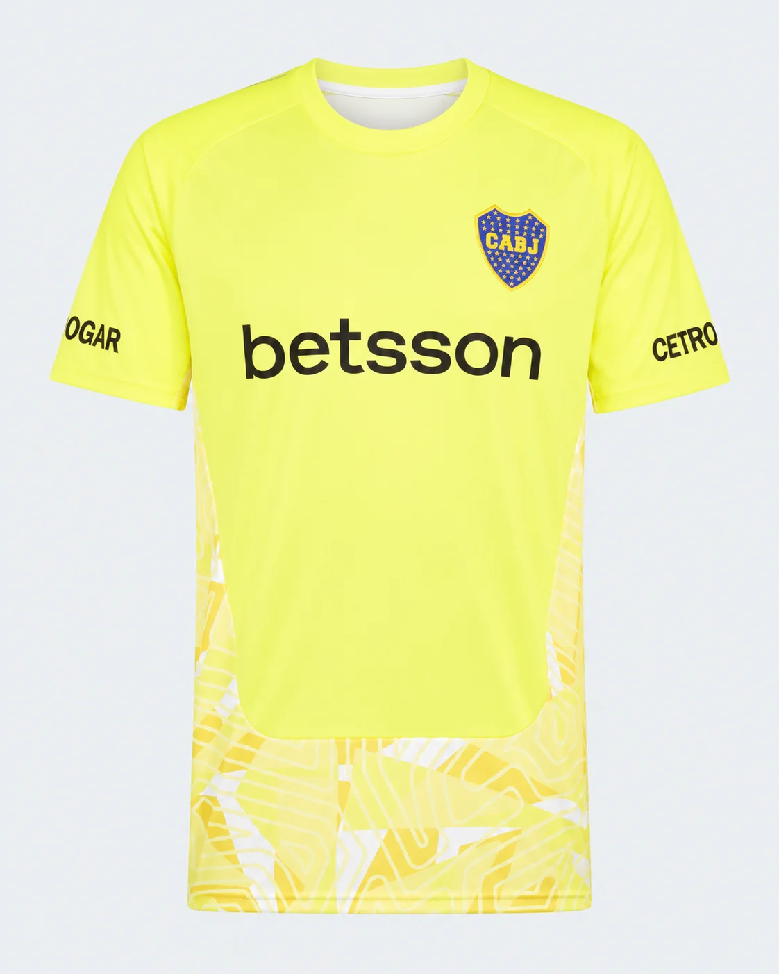 Boca Juniors 26-27 Heim-Fußballtrikot Blau Gelb Herren Rundhals Kurzarm Fan-Match – Detail 6