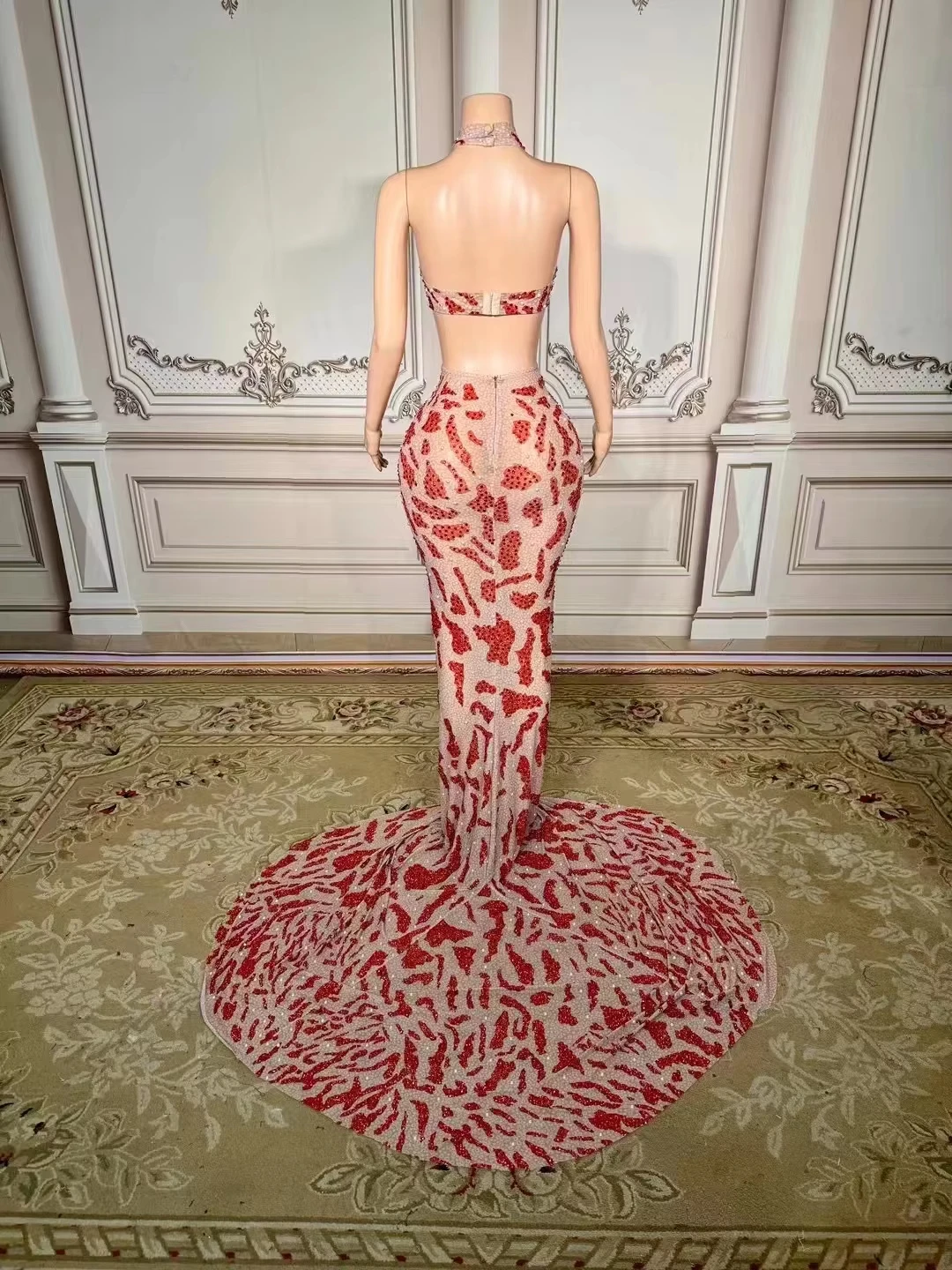 Roupas femininas vestido de festa vestido de baile floral maxi vestido feminino para aniversário vestidos sem mangas casamento mulher