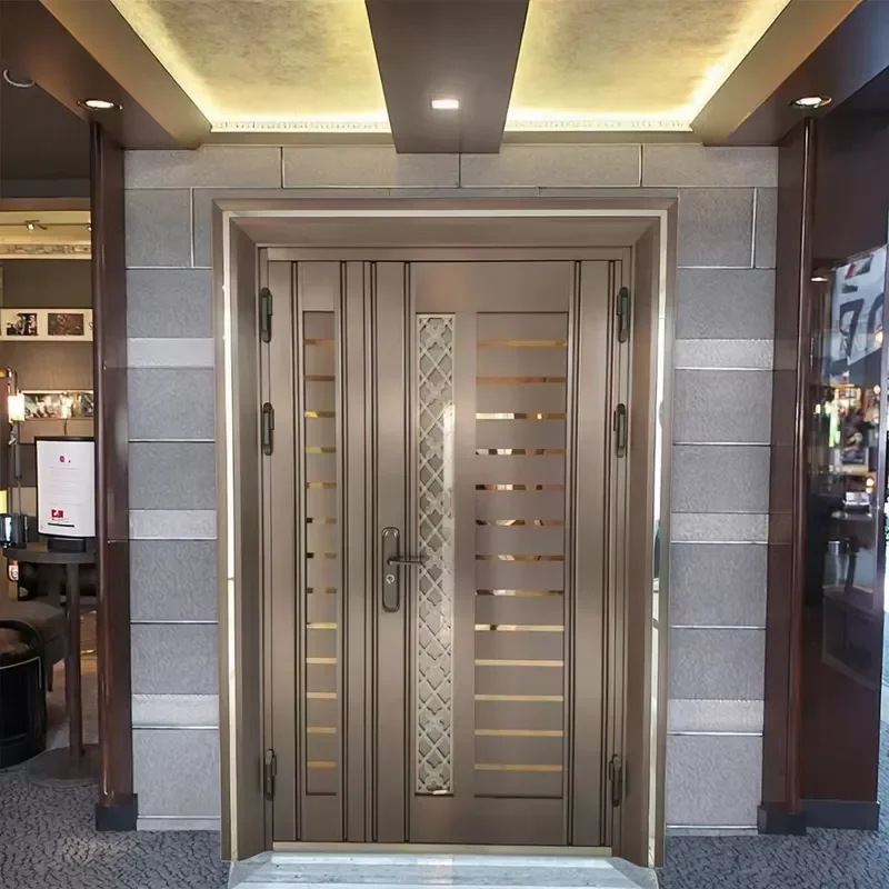 Factory Direct Supply Custom Size Stainless Steel Security Doors Wholesale for Hotels and Offices