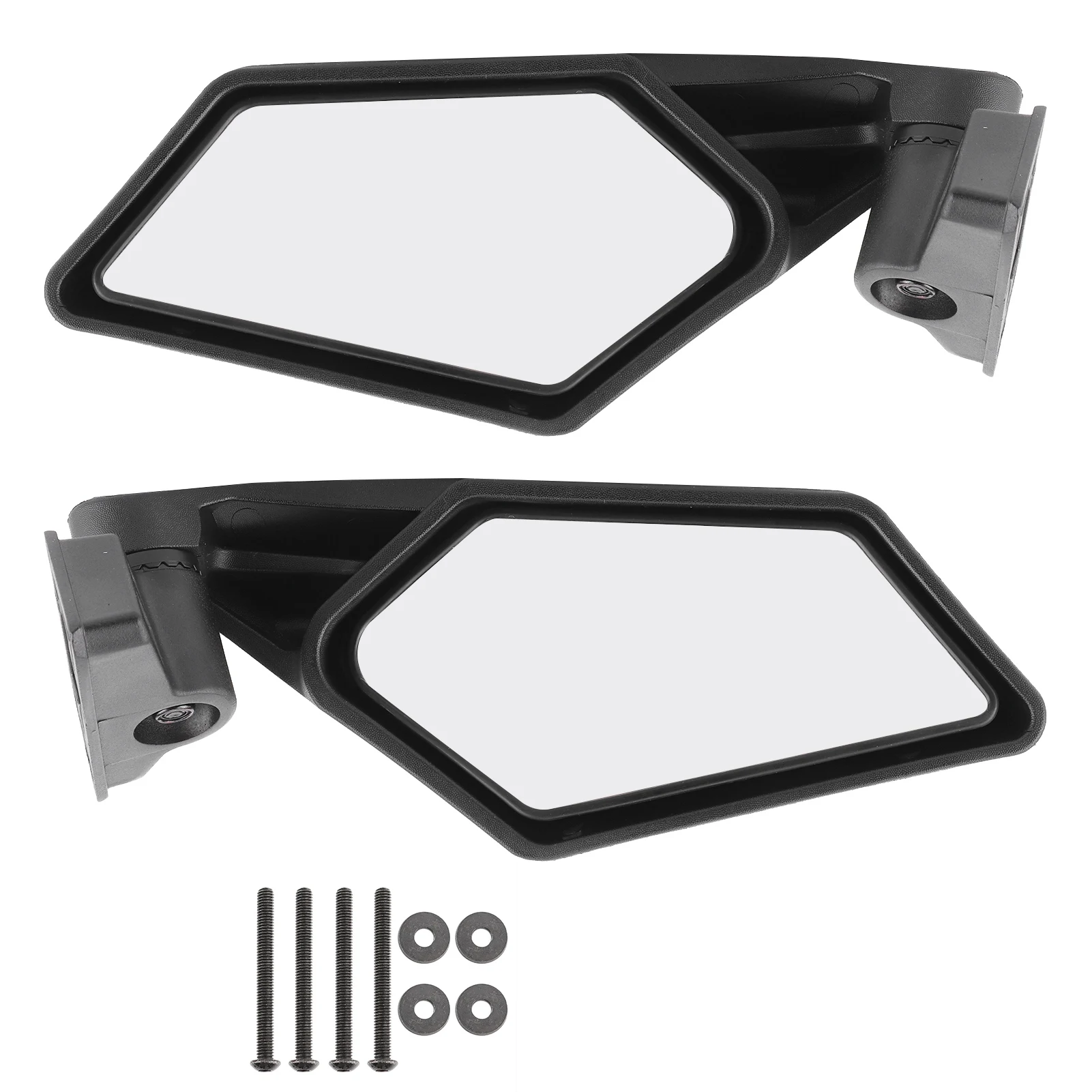 

Adjustable Rearview Side Mirror Replacement Accessory Fit for Can Am Maverick X3 UTV