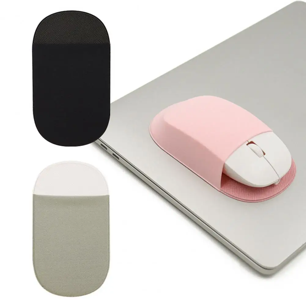 Data Cable Storage Pouch Slim Holder Pouch Non-slip Laptop Protector Sleeve Self-adhesive Portable Storage Case Easy to Install