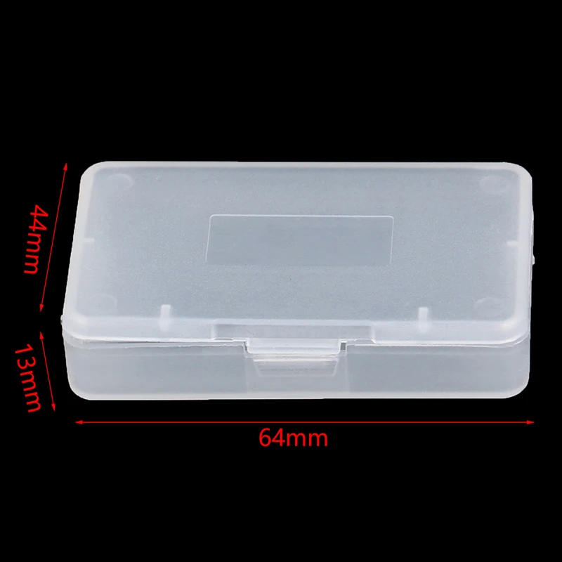 5Pcs Transparent Game Storage Box Card Collection Protection Anti Dust Cover Cartridge Game Case For Game Boy Advance GBA GBASP