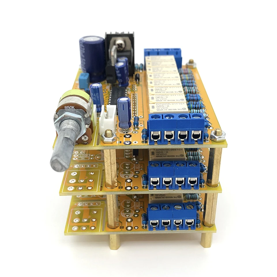 Scheda di controllo del volume del relè scheda del volume HIFI aggiornamento della scheda del volume del relè potenziometro del volume delle alps