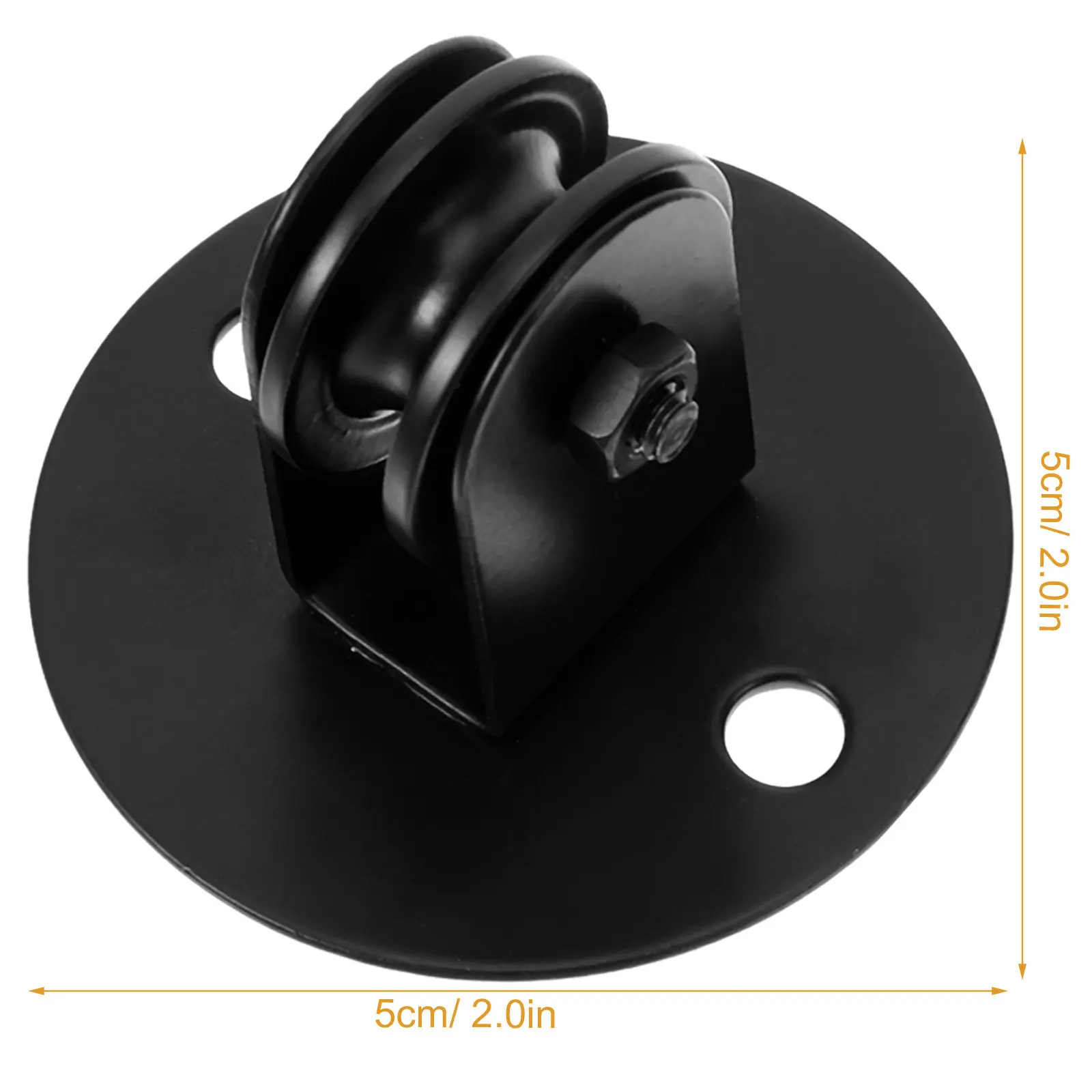 1Set Sliding Pulley for Pendant Lights Iron Material Ceiling Mount Adjustable Hanging Lamp Fixture Part for Easy Installation