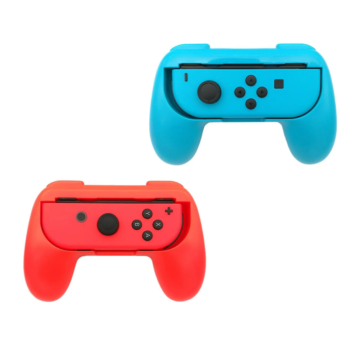 

2PCS Hand Grips Joy Con Wheel For Nintendo Switch OLED Accessories Joy-con Controller Racing Steering Wheel Gaming Accessories