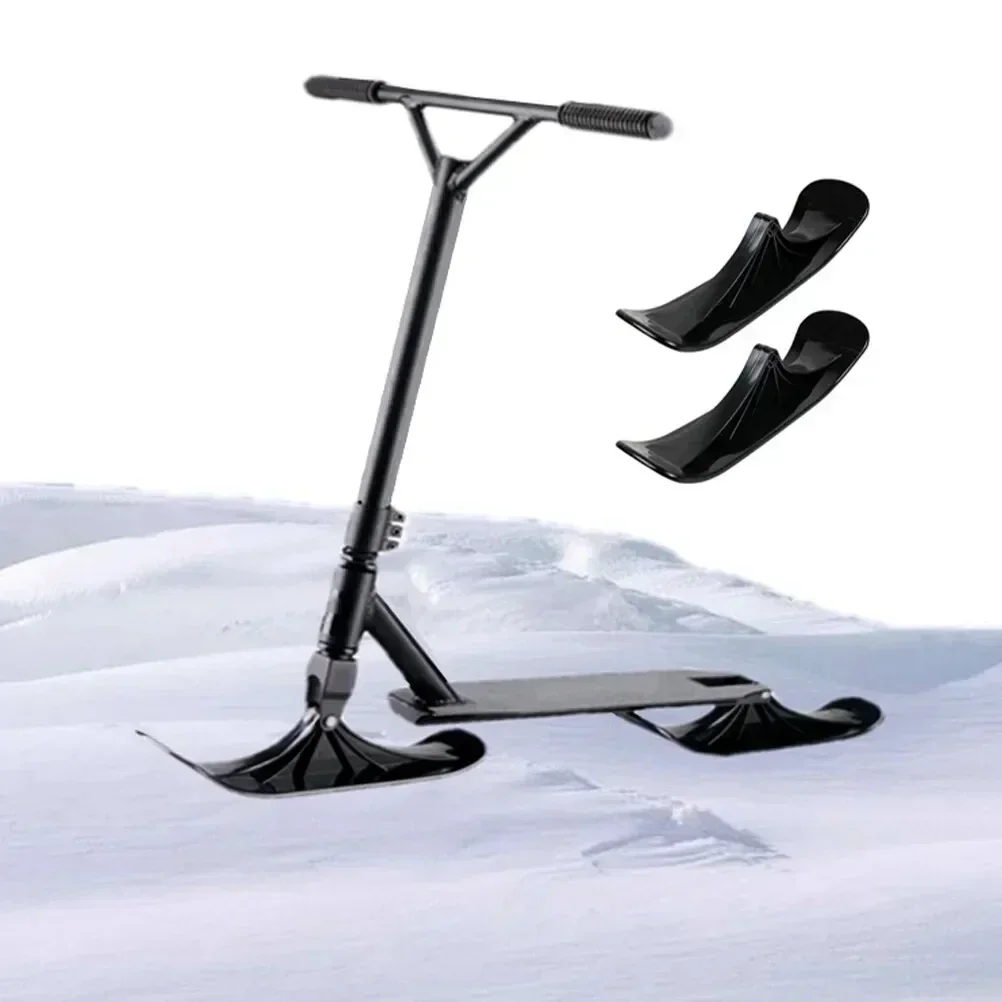 

#2PCS Scooter sled Warm sled board Balance bike snow ski sled