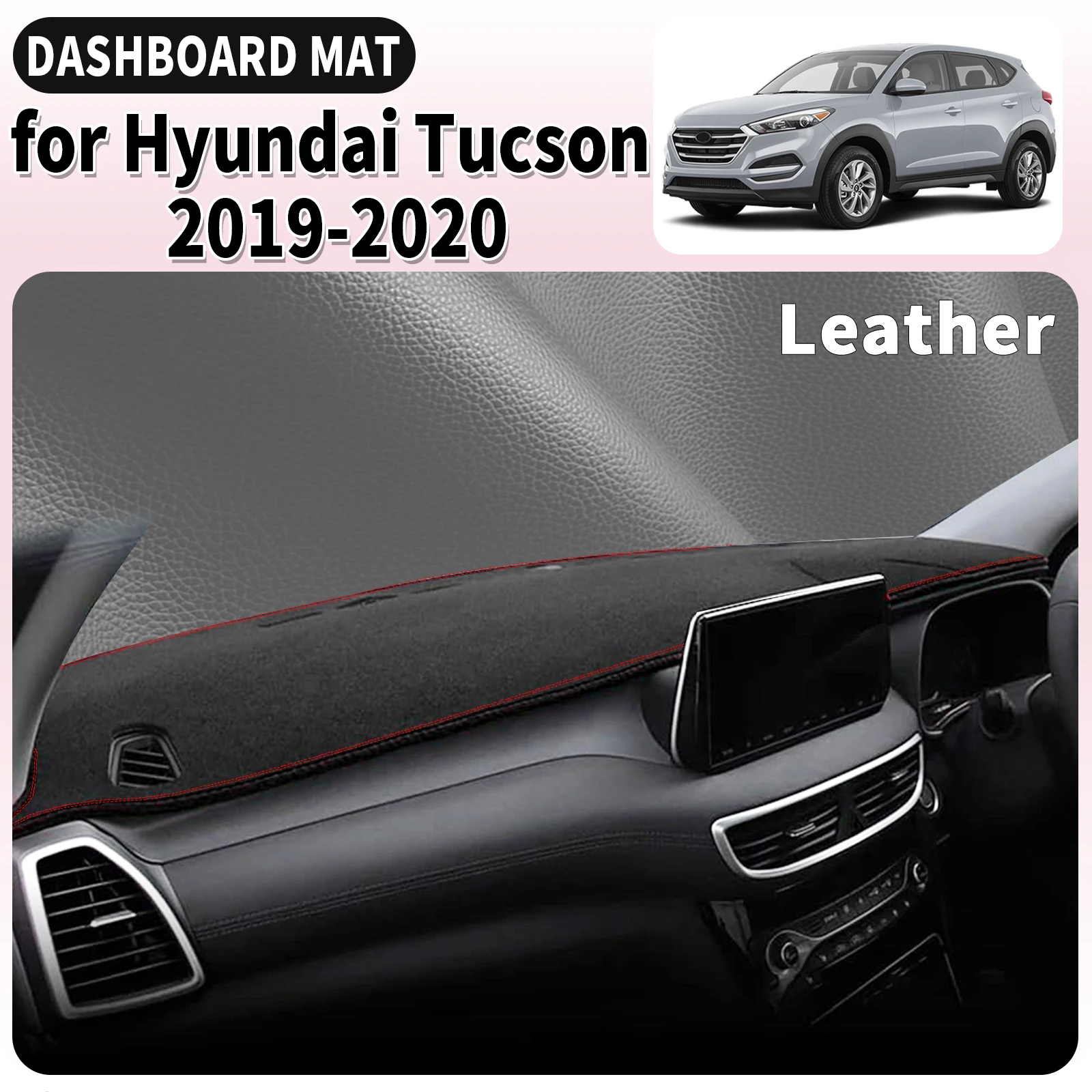 

fit for Hyundai Tucson2019-2020 Car Dashmat Dashboard Cover Pad Accessories DashMat Sunshade Protective Carpet