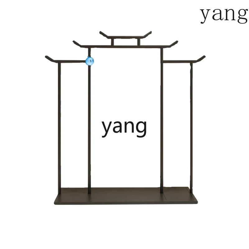

TGF new Chinese clothing display rack display antique Xiuhe rack simple gantry rack antique style