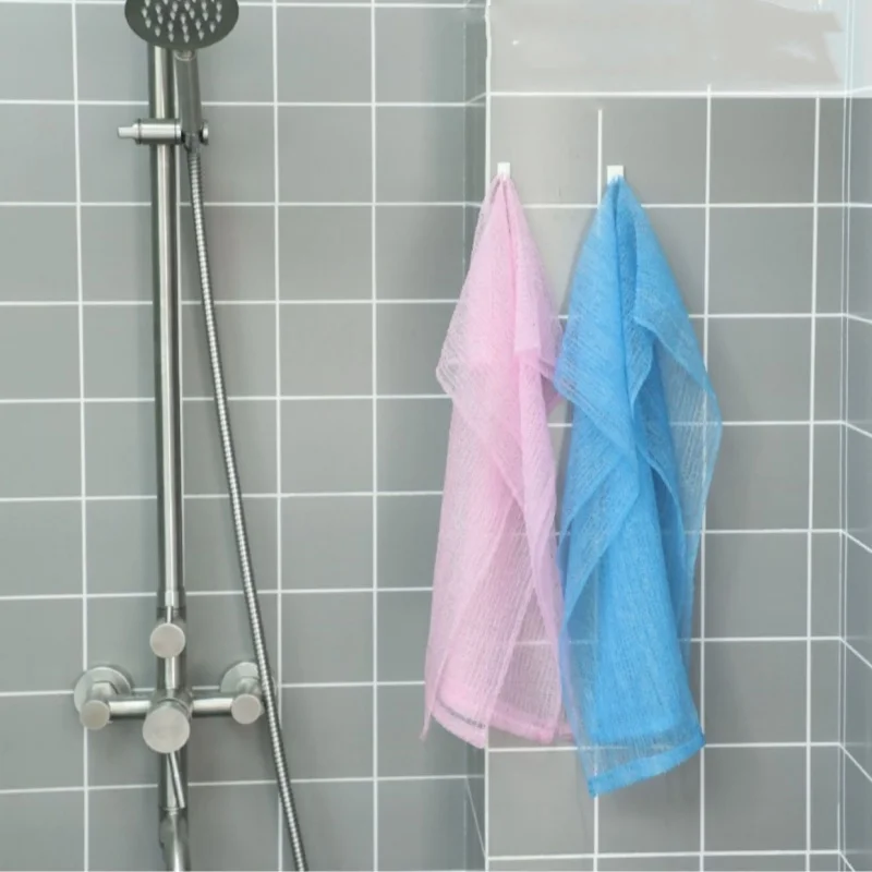 Nylon Japanese Exfoliating Washcloth Shower Towel African Net Sponge Beauty Skin Bath Wash Towel  Body Scrubber view 2