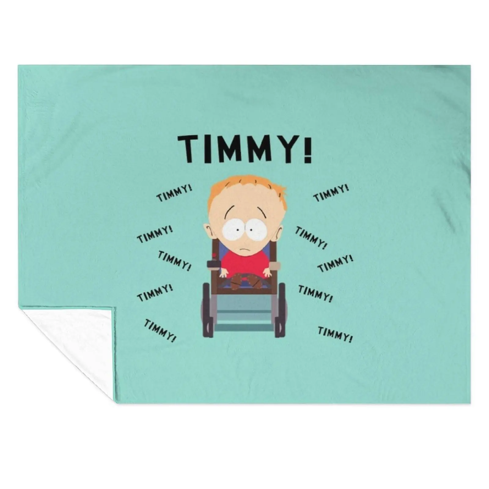 

TIMMY Throw Blanket Decorative Sofas Flannels Custom Blankets