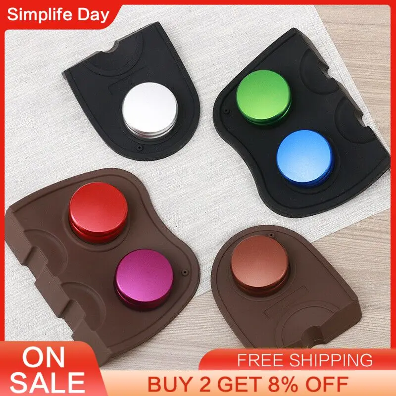 Non-slip Coffee Tamping Mat Non-slip Silica Gel Espresso Tamping Pad Coffee Tamper Pad Coffee Accessories Best Seller Durable