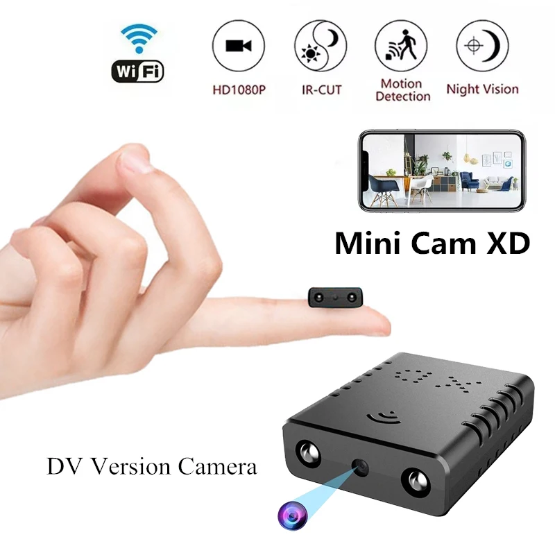 1080P HD Mini Camera XD Wireless WiFi Wire Camera Smart Home Security indoor Anti-theft IP Camera Video Voice APP Real-time Cam