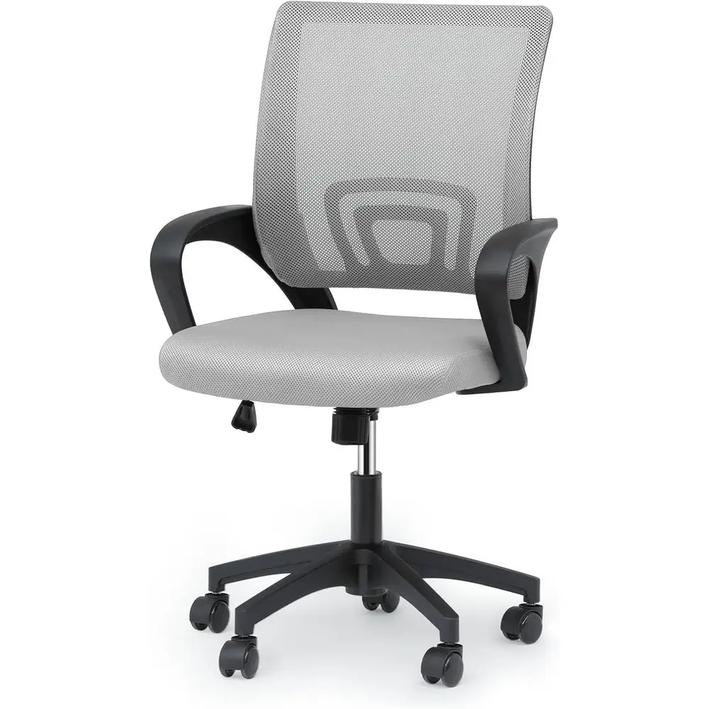 

Ergonomic Oice Desk Chair, -Back Mesh Computer Chair, Swivel Chair with Breathable Backrest & Lumbar Support, Adjustable Height