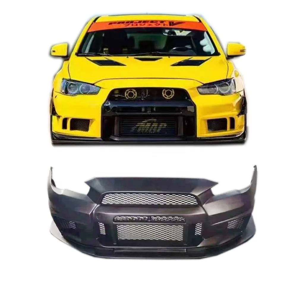 

Car Bodykit For 2009-2015 Mitsubishi Lancer Change To GTR Vari Front Bumper Rear Bumper Side Skirts Plastics material