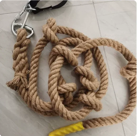 Mountain Climbing Training Cord Outdoor Sports Accessories 38 MM*4/6/9 M Professional Climbing Rope Strong Jute Rope