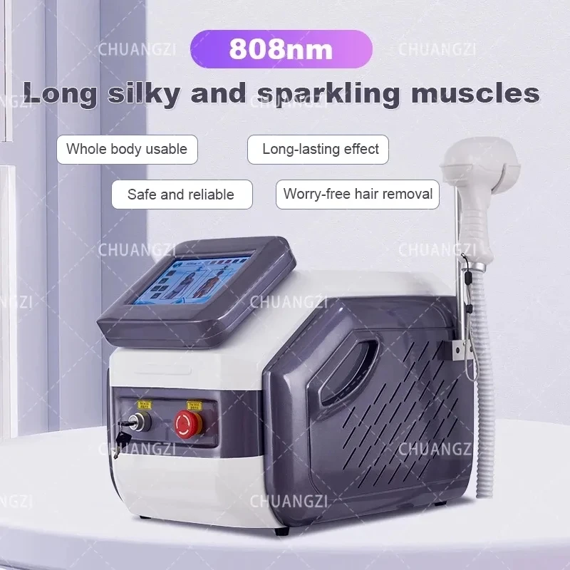 

2024 Hot Sale ICE Triple Wavelength 755nm 808nm 1064nm 808 Diode Laser 808 Hair Removal and Skin Rejuvenation Machine