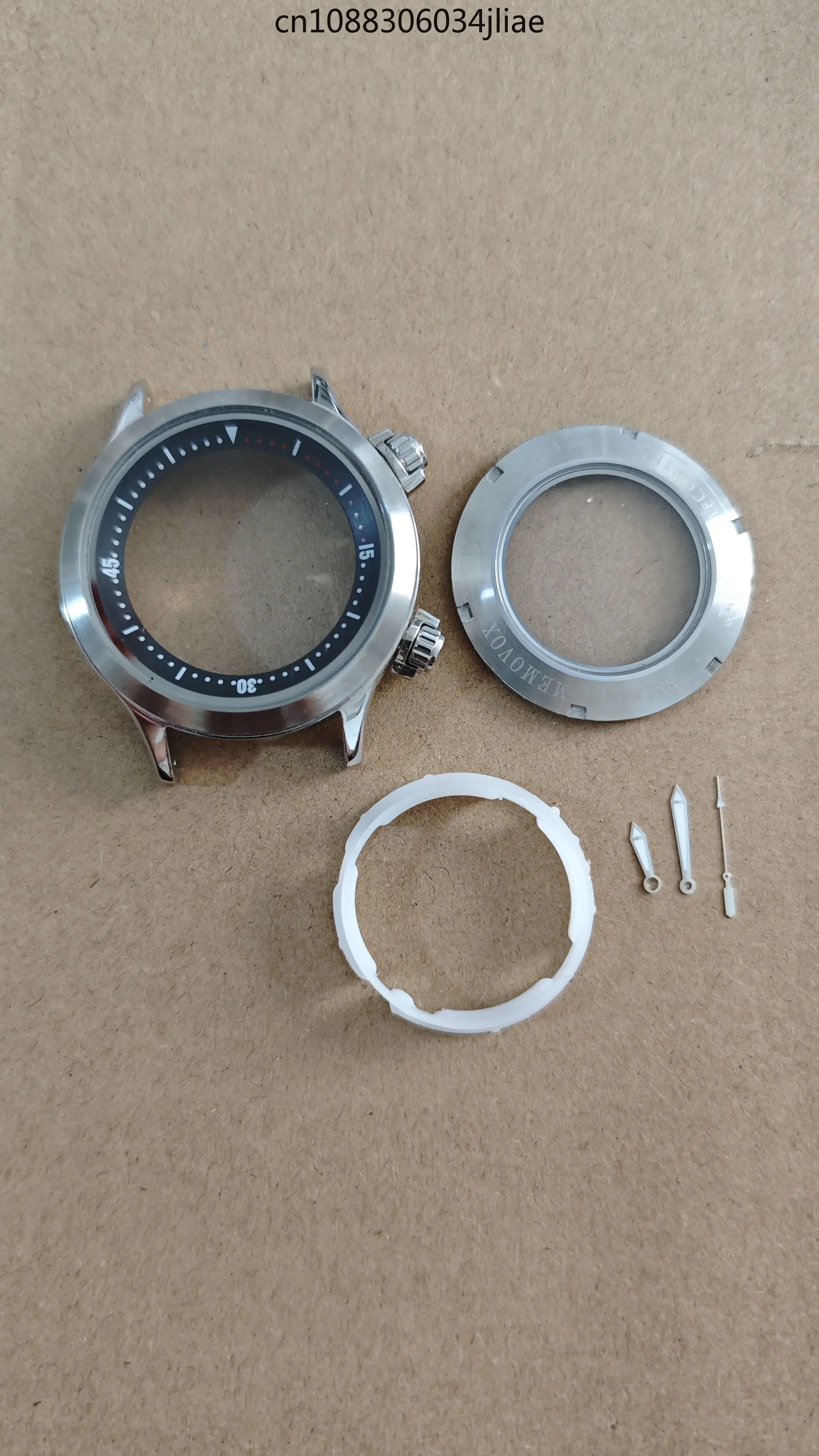 Stainless steel case for 8200, 8215, 2813, 8205, st16, 2836, 2846 movements.