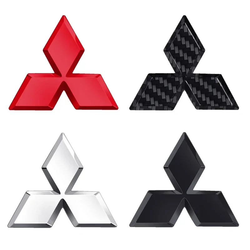 ABS Car Steering Wheel Center Sticker Emblem Badge For Mitsubishi ASX Ralliart Lancer Cordia Pajero Outlander Eclipse L200 EVO