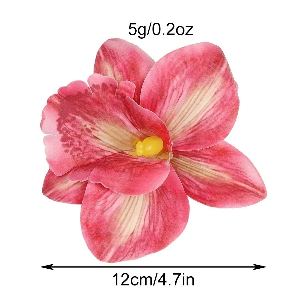Artificial Magnolia Flower Hair Clip description 1