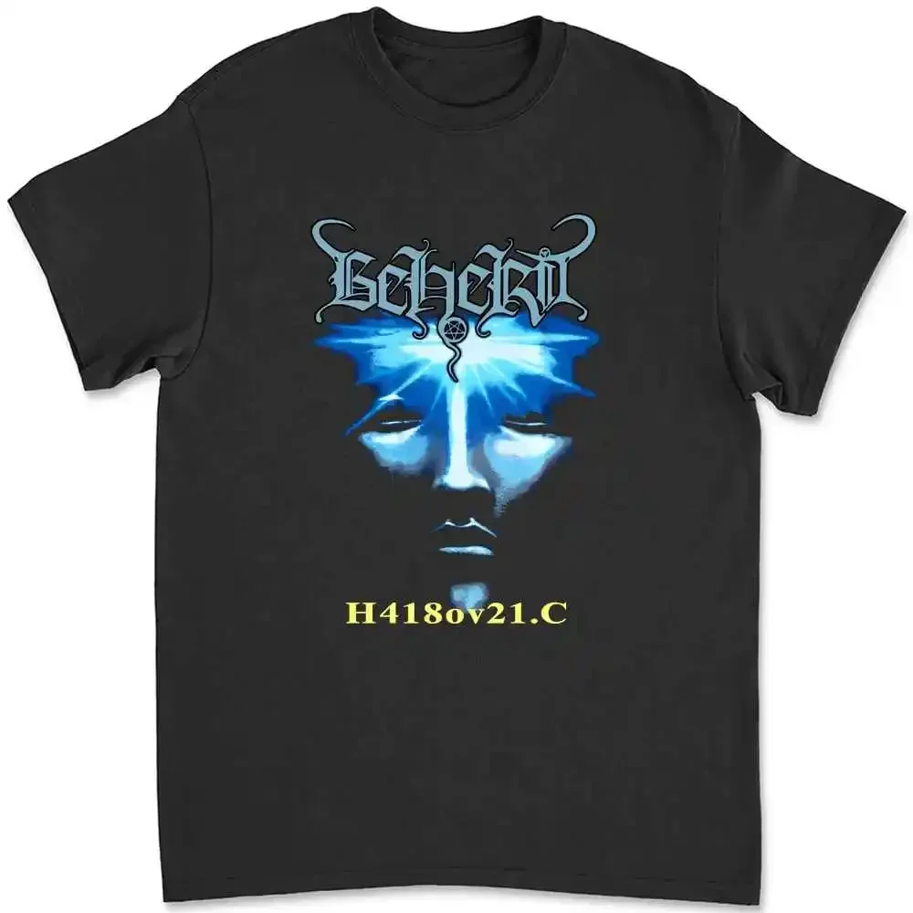 Beherit H418Ov21 C camiseta algodón negro talla S a 5Xl Pm997 A990