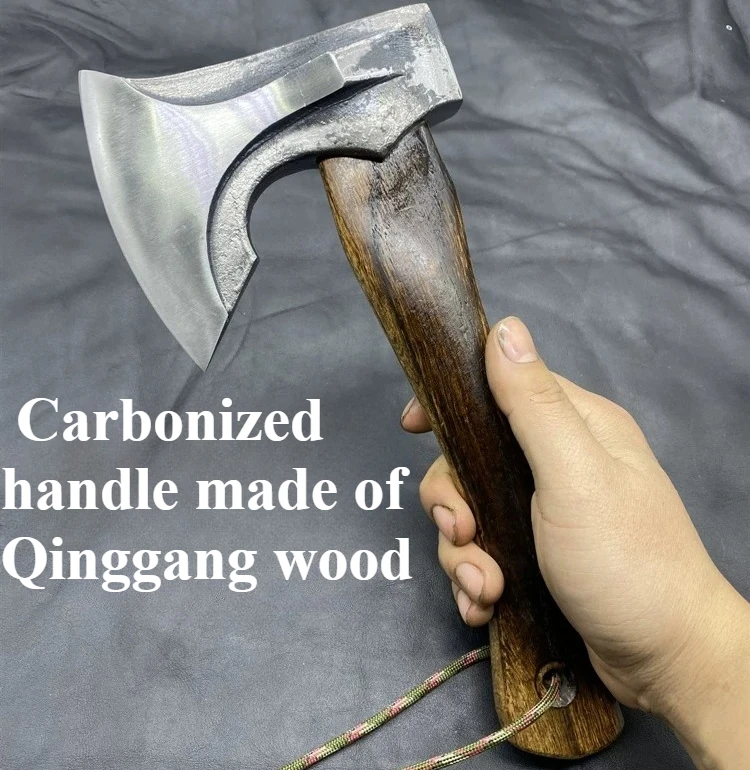 NEW Multifunctional Tactical Axe Camping Chopping Wood Hand Axe Self-defense Viking Niman Fire Axe