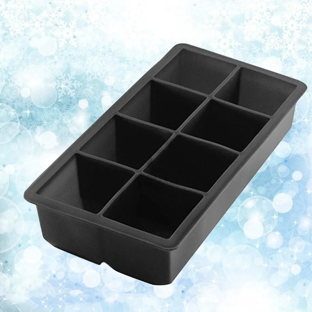 

Alipis 2 Pcs Tray with Lids Square Ice Mold for Whiskey Ice Container Paper Cups Black
