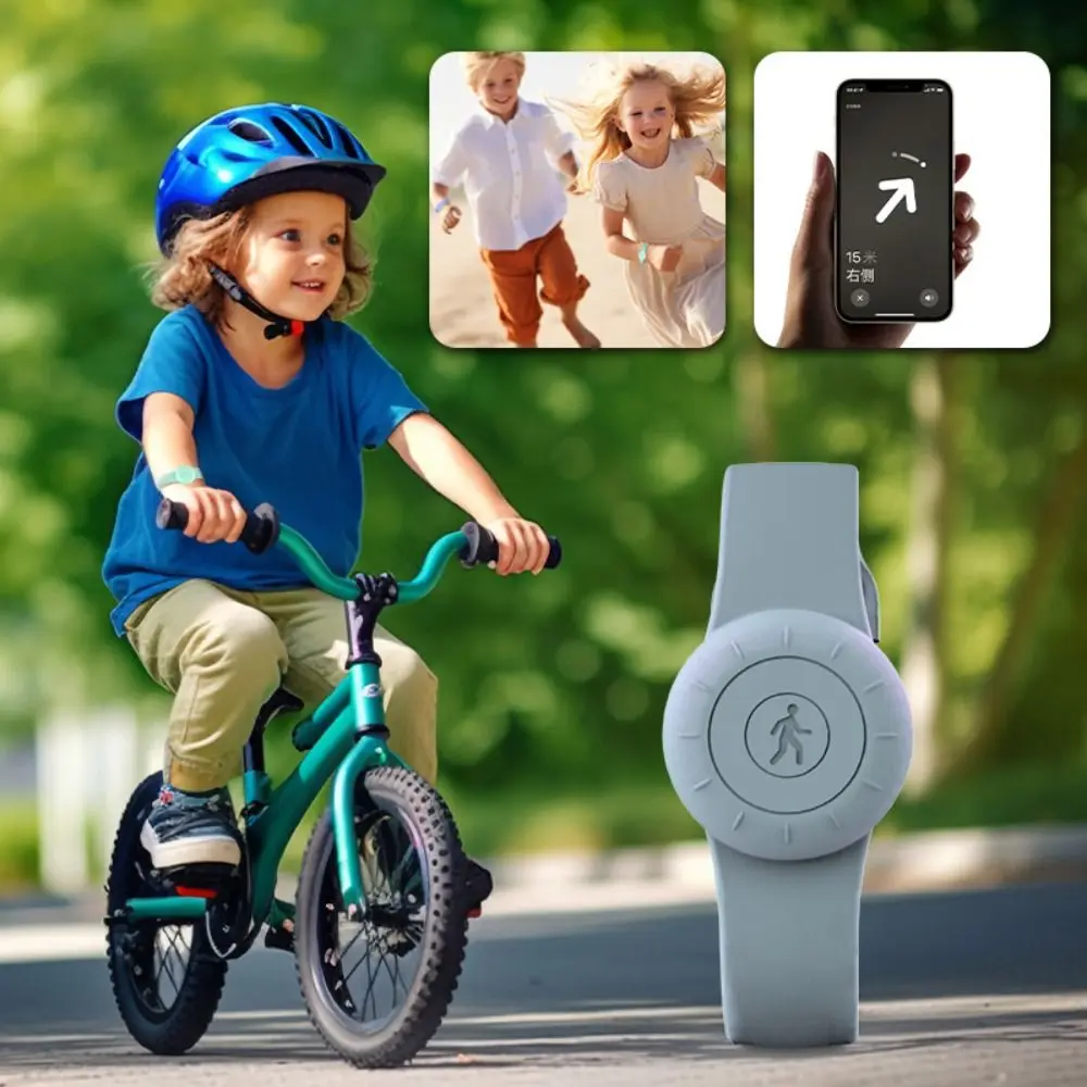 สายรัดข้อมือซิลิโคนใหม่ซิลิโคนสำหรับเด็กอุปกรณ์เปลี่ยนสายรัดนาฬิกากําไลสำหรับ Apple แอร์แท็ก