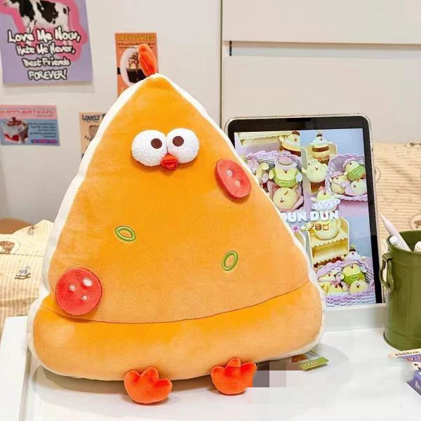 男の子と女の子のためのカワイイぬいぐるみ枕、柔らかいシミュレーション人形、ぬいぐるみ、ハンバーガー、サンドイッチ、ピザ、チキン、誕生日プレゼント、装飾