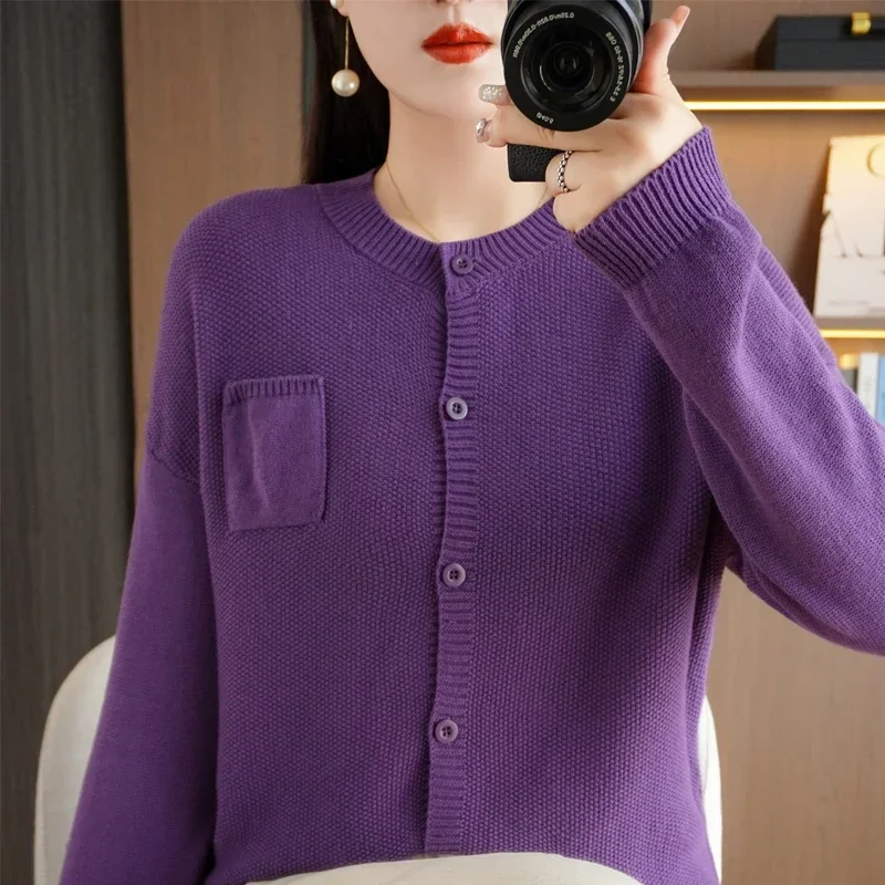 

Sweater Cardigan Women Loose Casual Cashmere Sweater Warm Comfortable Pullover Sweater Women's Long Sleeve Top Sweater Oversize