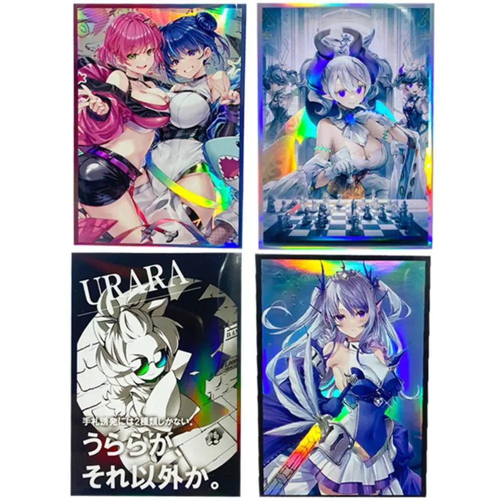 50Pcs/set Yu Gi Oh Card Sleeve Sky Striker Ace - Raye Labrynth Barrage Anime Game Characters Collection Cards Protective Case