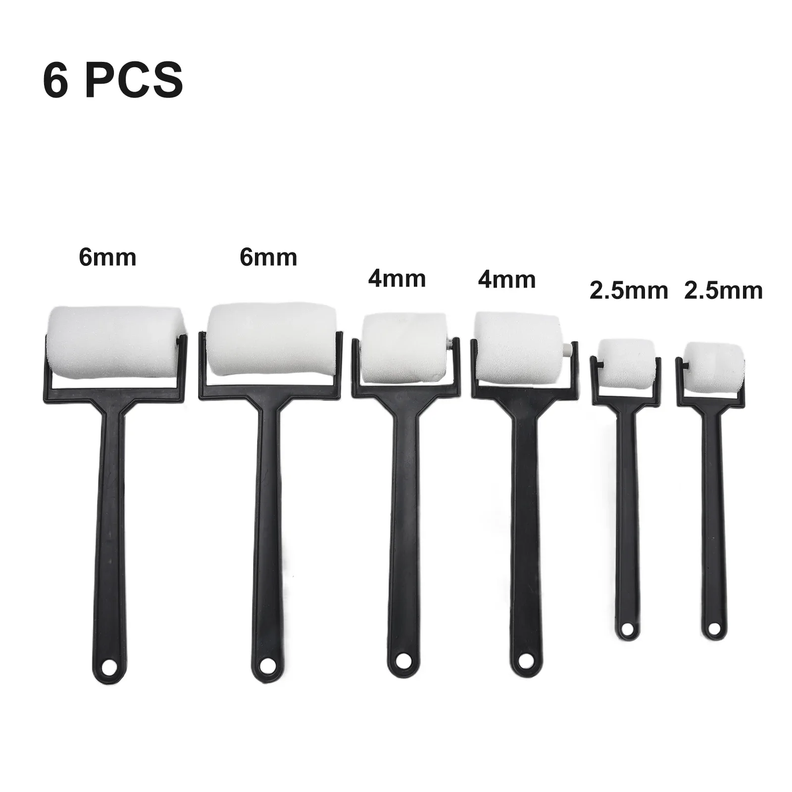 Craft Tool Sponge Paint Roller Brush Craft Tool Decorative Supplies Foam Painting For Children Draw Roller Brush