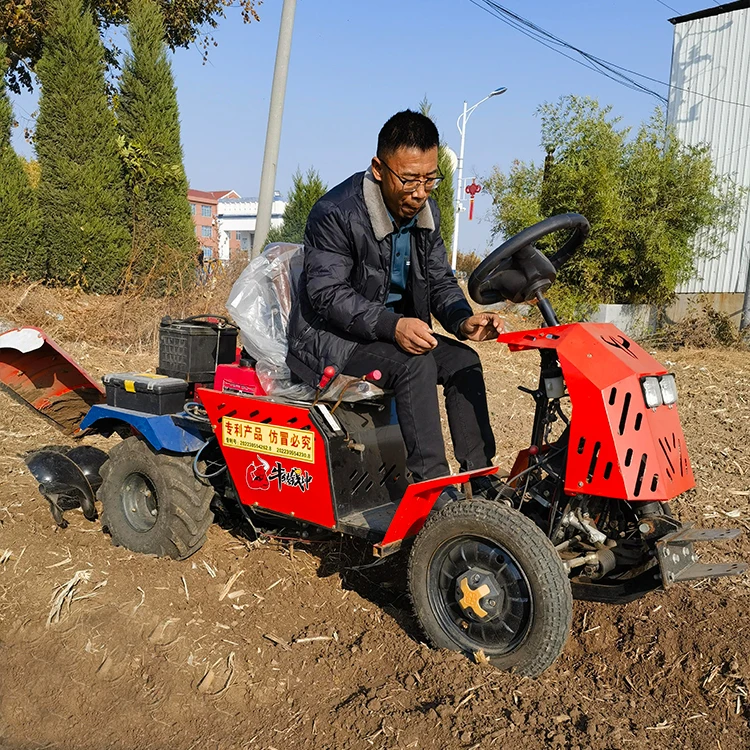 

20-Horsepower Multifunctional Rotary Tiller New Four-Wheel Riding Options Other Agricultural Machinery & Equipment For Farm Use