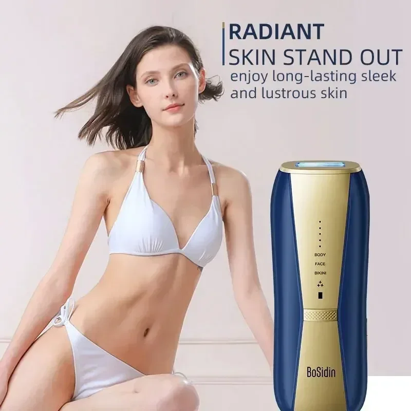 Laser epilator Body epilator with chilling system suitable for hair removal and shaving ipl women electric epilators