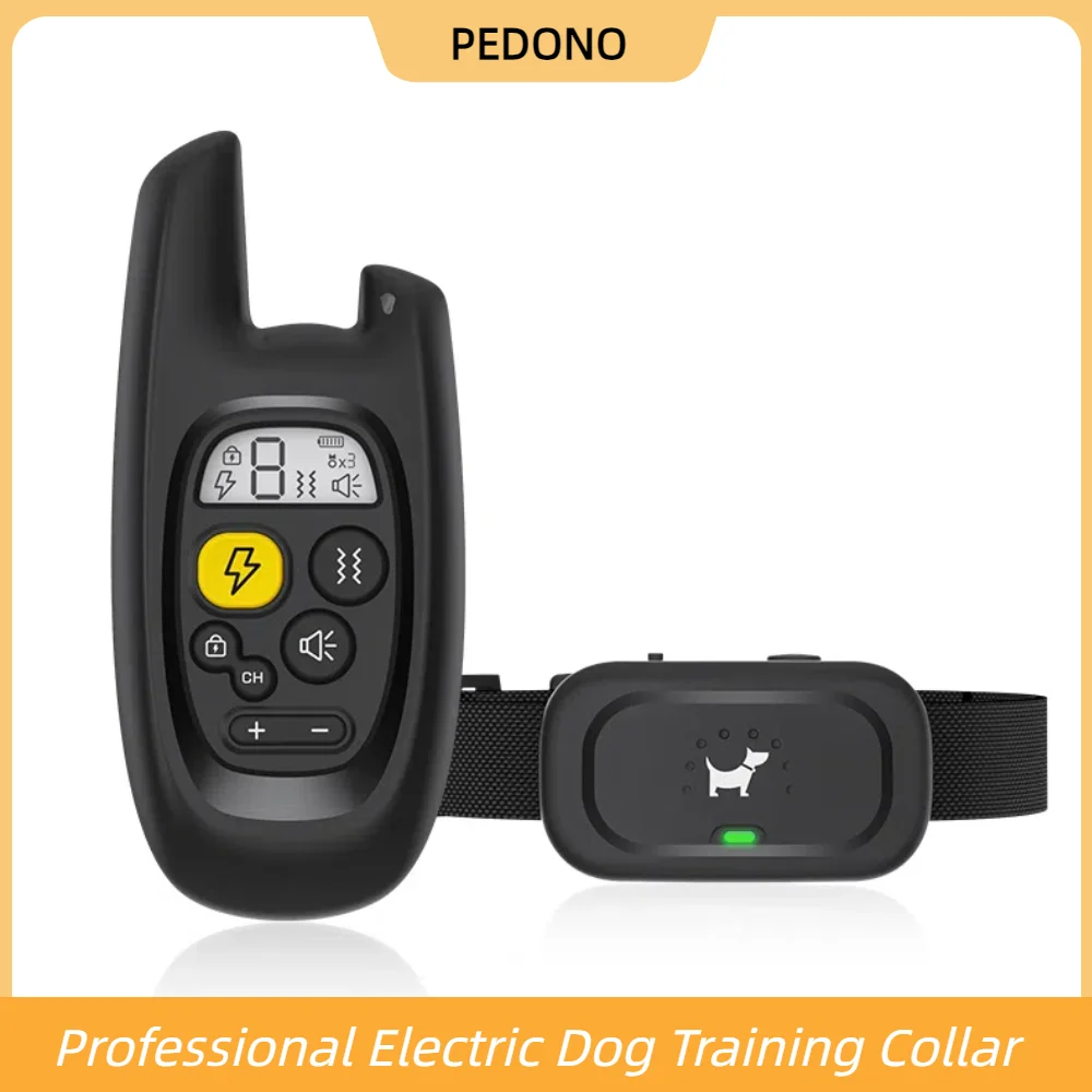 Dog Training Collar Remote Control Stop Barker Anti Barking Dog Trainer Electric Collar Device Bark Stopper for All Breeds Dogs