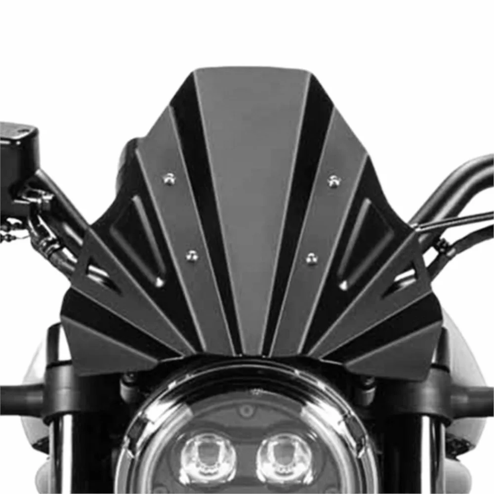 혼다 반란군 CMX1100 CMX 1100 2021 2022 2023 용 오토바이 앞 유리 윈드 스크린 알루미늄 윈드 실드 디플렉터