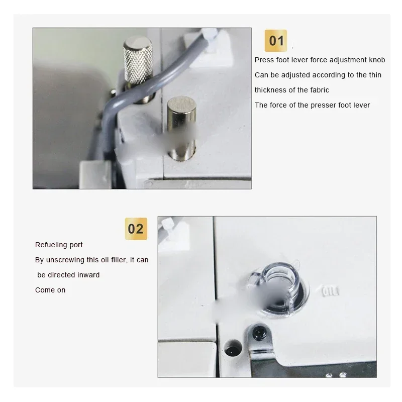 NF Super High-speed 700 Computer Direct Drive Four-thread Overlock Sewing Machine Five-thread Overlock Confidential Sewing Machi