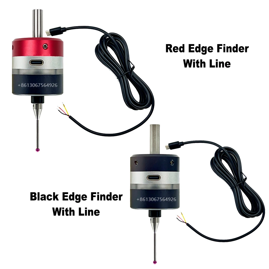CNC 2024 latest anti-roll 3D Touch Probe edge finder to find the center desktop CNC probe compatible with mach3 and grbl CF-38
