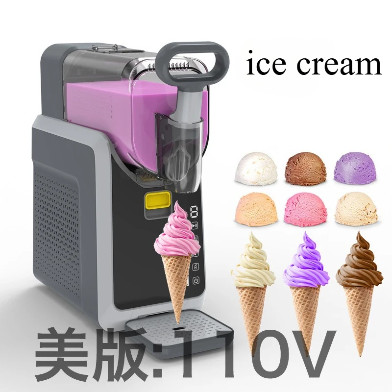 

Small household fully automatic ice cream and smoothie beverage machine fast commercial ice cream machine