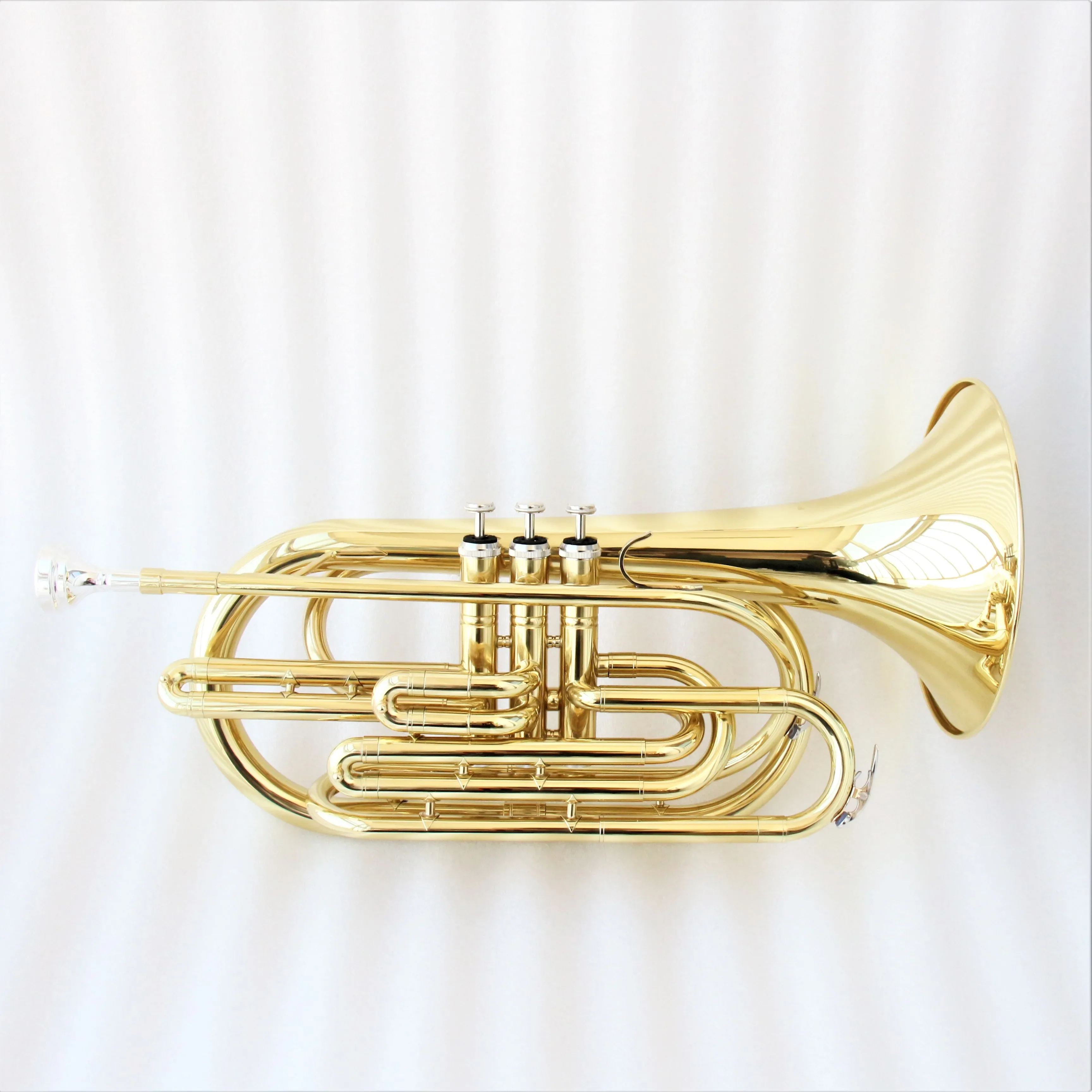 high grade trombon marching trombone for sale gold lacquered trombone