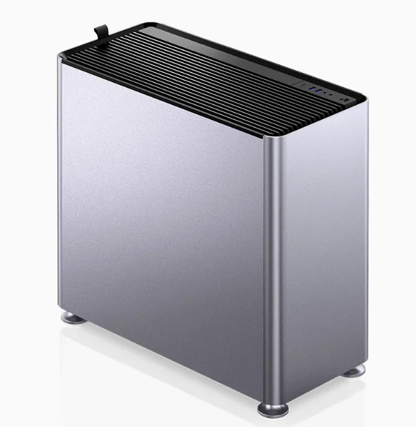 

Чехол для средней башни I400 PRO ATX, версия серебристого/двойного стекла