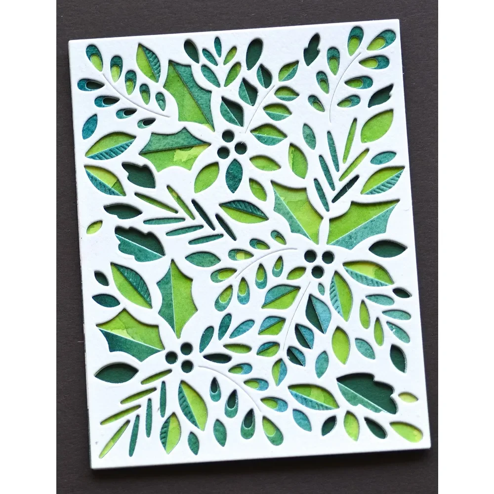 2025 DIY Birch Press Design Layer Cutting Dies Snowflake Santa Claus Scrapbooking For Paper Hot Foil Embossing Frame Card Craft