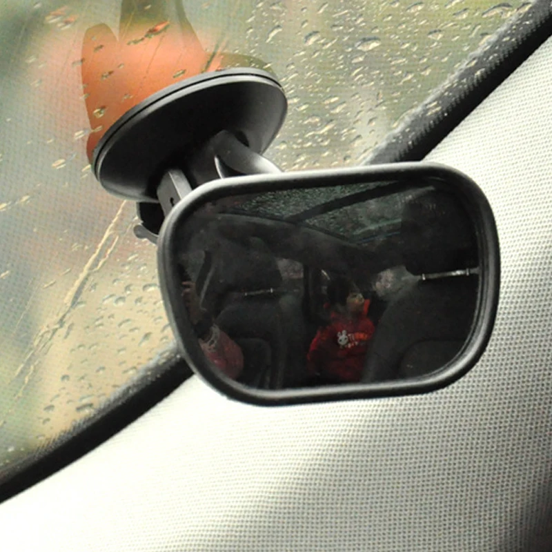 Retrovisor convexo infantil 2 en 1 para coche – Ajustable - imagen 5