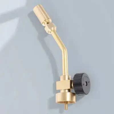Cabezal de soplete de soldadura de latón para soldar, fusión de Gas propano, Control de llama ajustable, herramienta de calefacción, pulverizador de refrigerante