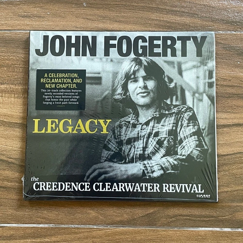 CD del legado de John Fogerty, los mejores éxitos de CCR, álbum de rock clásico Proud Mary Centerfield, el mejor de la colección, disco de música sellado