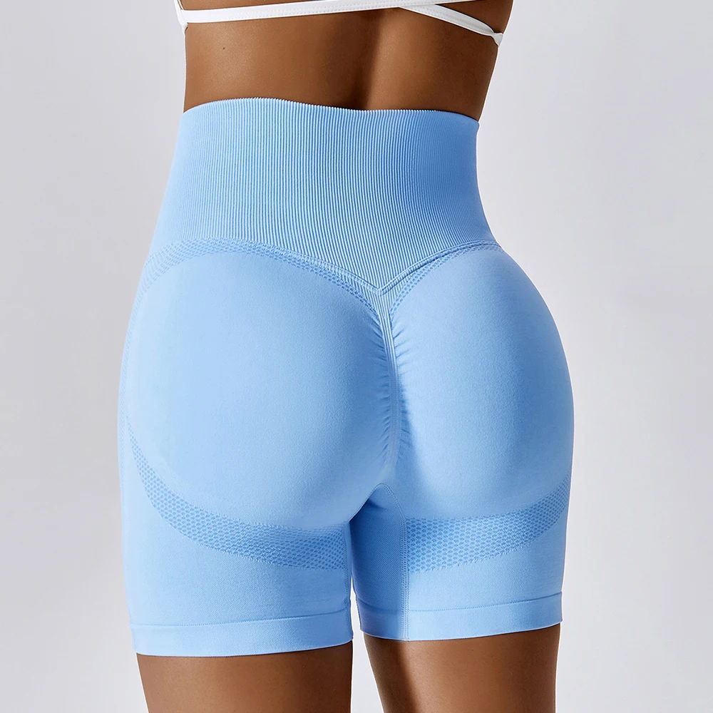 Women Shorts Seamless Sports Shorts For Women Cycling Jogging Fitness High Waist Push Up Gym Shorts Leggings Women Yoga Clothing