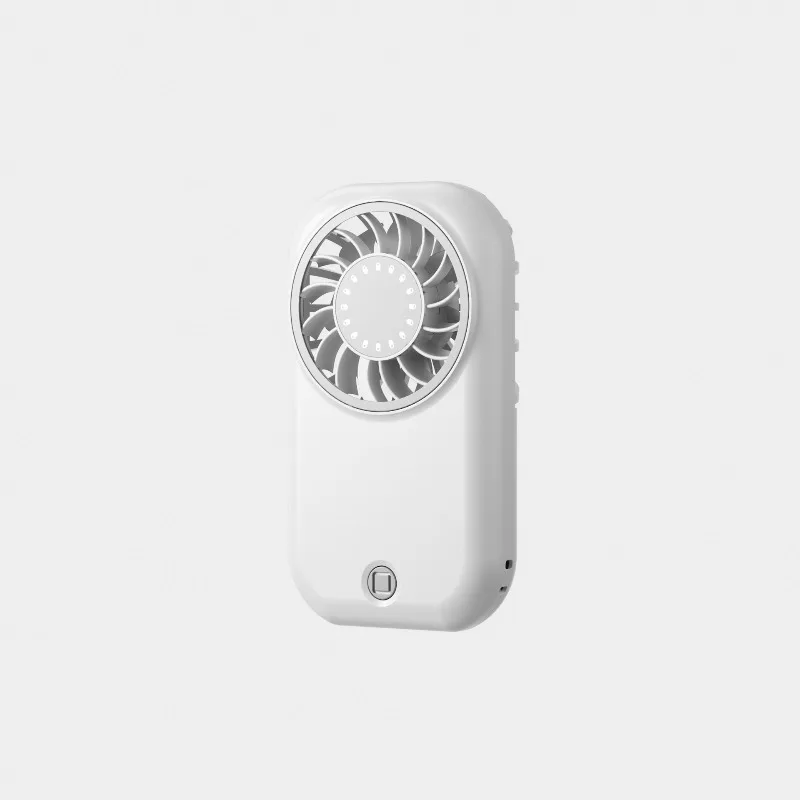 Long Lasting Handheld Fan USB Rechargeable 5 Speed Mini Cooling Fan Lightweight Portable Pocket  for Outdoor Travel Office