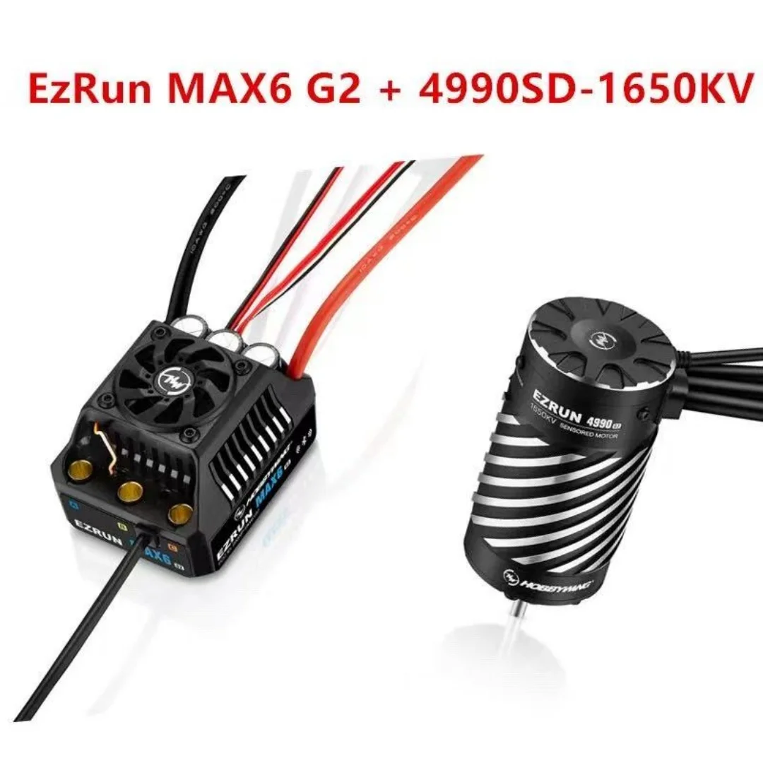 Hobbywing EzRun Sensory Brushless Waterproof Electric Adjustable MAX6 G2 4990/5690 Motor
